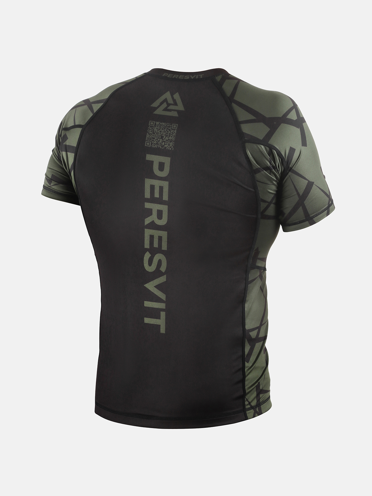 Peresvit Rival Rashguard Riffle Green Shortsleeve, Photo No. 2